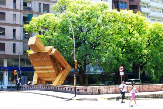 Pablo Curutchet Massive Cardboard Box Man