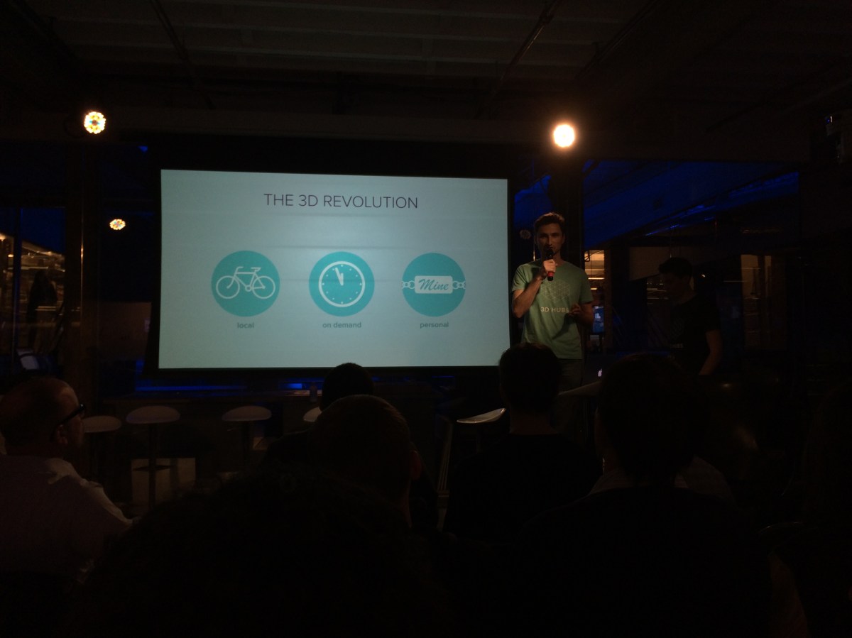 Brian Garret and Bram de Zwart, co-founder, 3D Hubs:  3D Hubs is world's largest platform connecting 3D printer owners with people who want to print. We are on a mission to make 3D printing truly local and accessible.