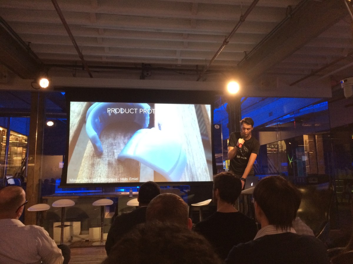 Brian Garret and Bram de Zwart, co-founder, 3D Hubs:  3D Hubs is world's largest platform connecting 3D printer owners with people who want to print. We are on a mission to make 3D printing truly local and accessible.