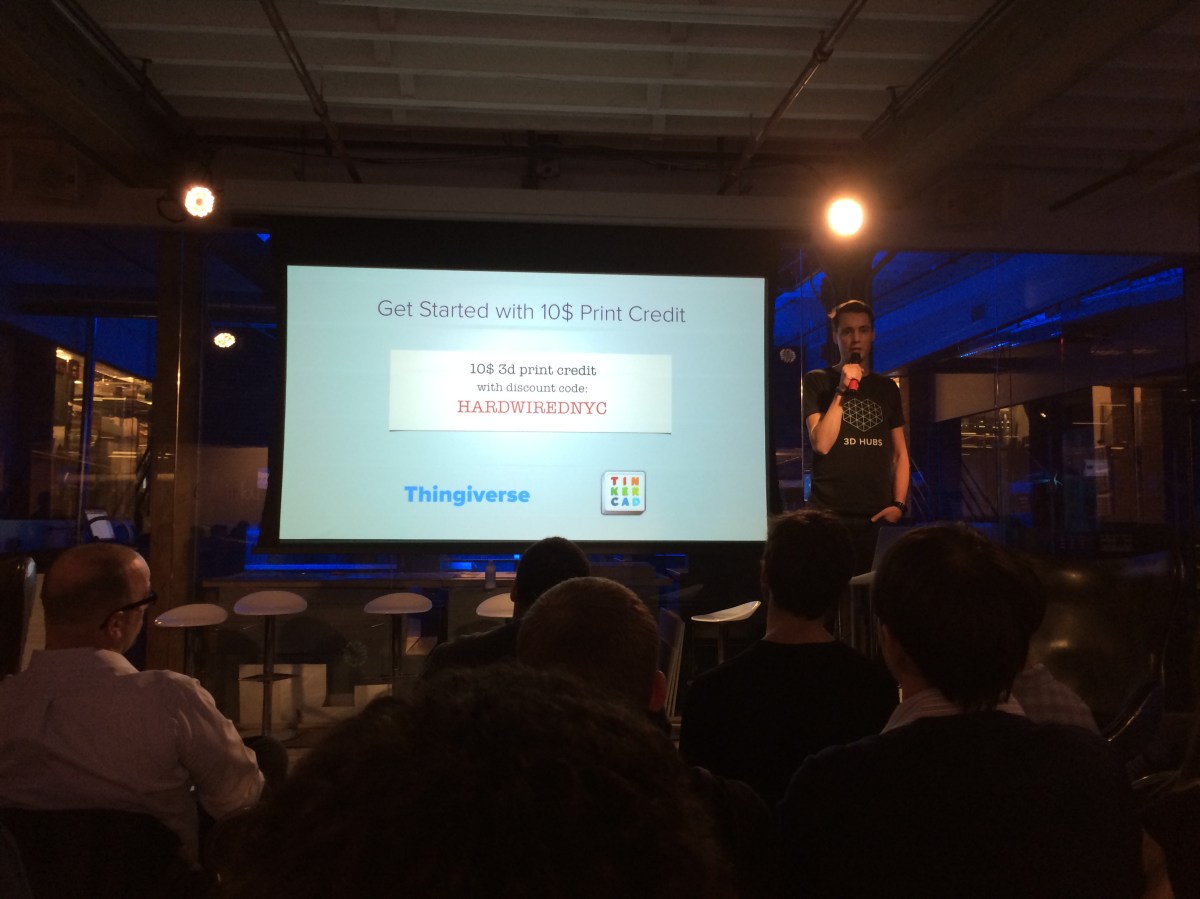 Brian Garret and Bram de Zwart, co-founder, 3D Hubs:  3D Hubs is world's largest platform connecting 3D printer owners with people who want to print. We are on a mission to make 3D printing truly local and accessible.