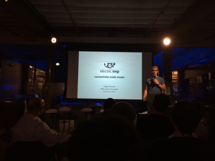 Hugo Fiennes, founder and CEO of Electric Imp (hardware and software connectivity platform for the IoT)