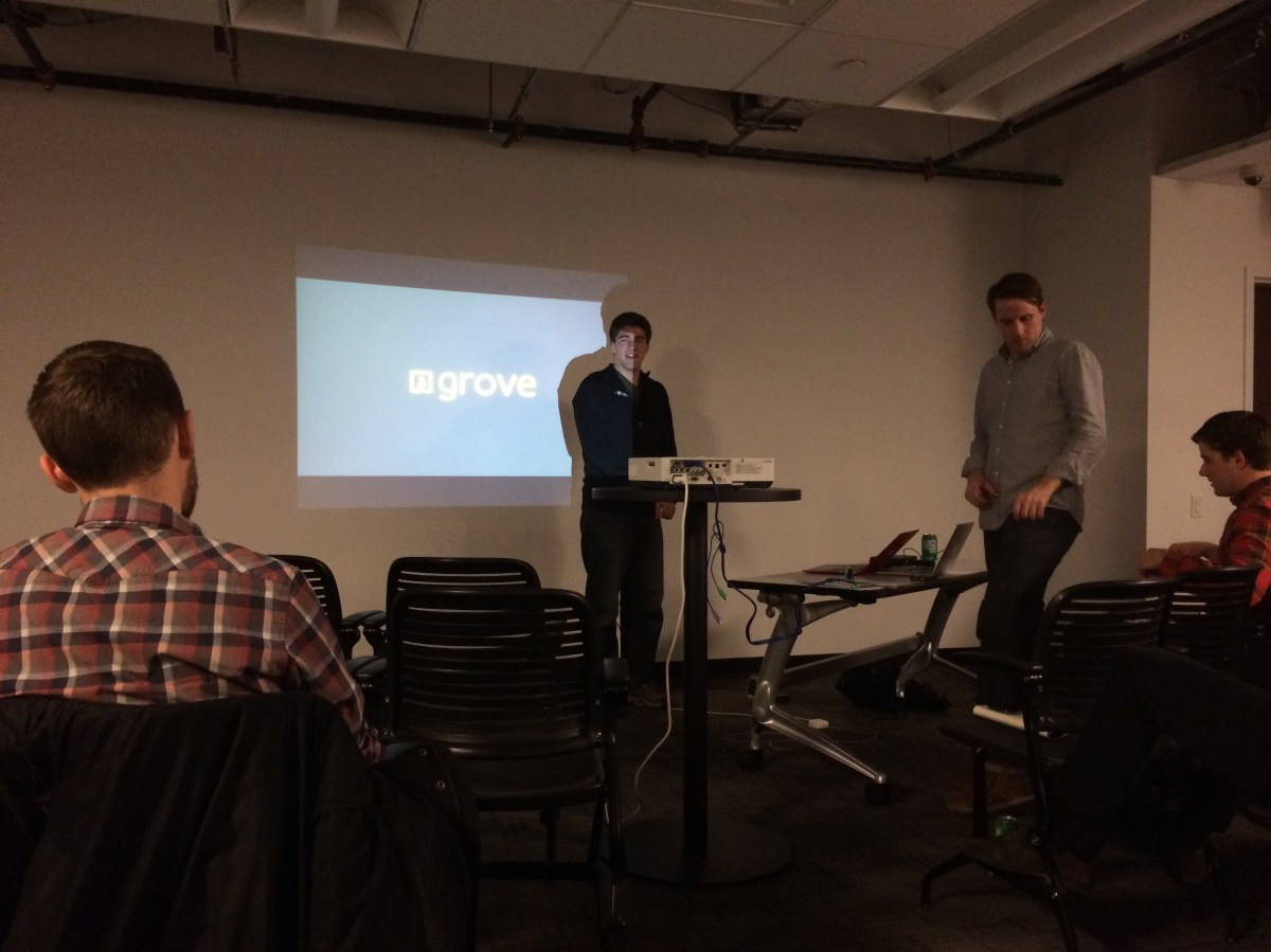 Gabe Blanchet and Jamie Byron Co-founders of Grove Labs