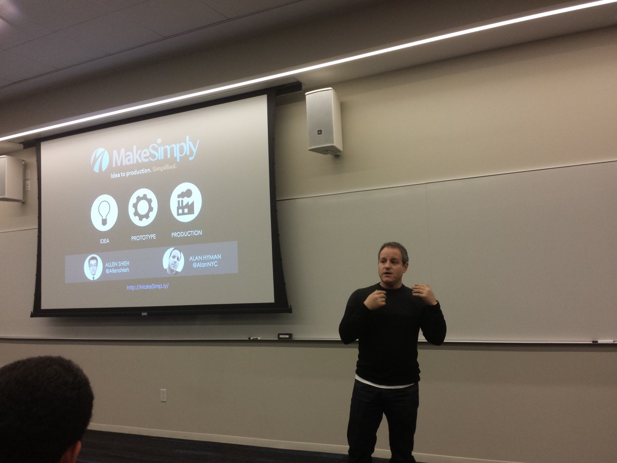 This me presenting for MakeSimply