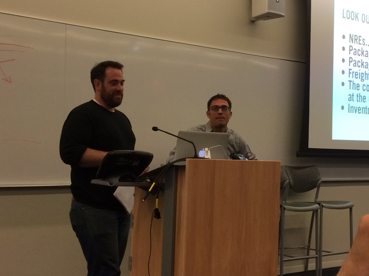 Tom Kennedy (EnergyHub & Refactory) and Stephan von Muelhen (EnergyHub)